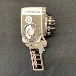 Yashica 8 EIII 8mm Movie Camera 6 Lens with Handle non-working